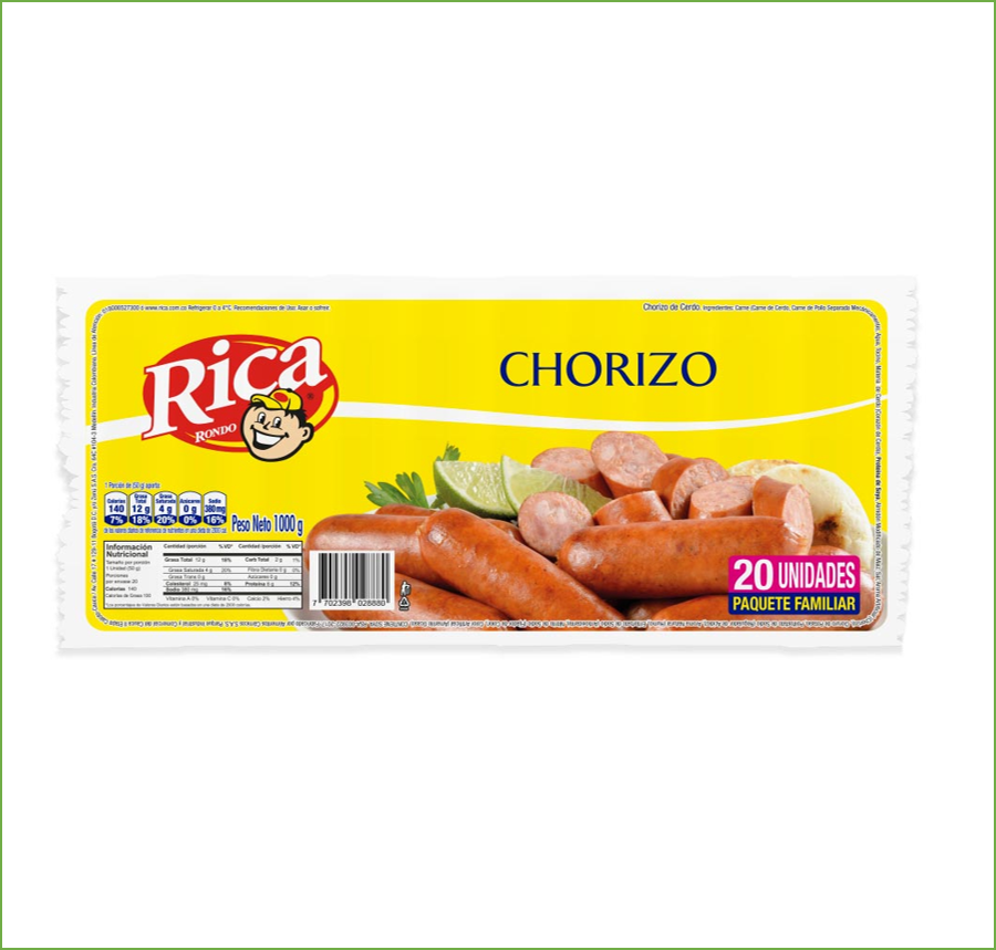 CHORIZO RICA*20und